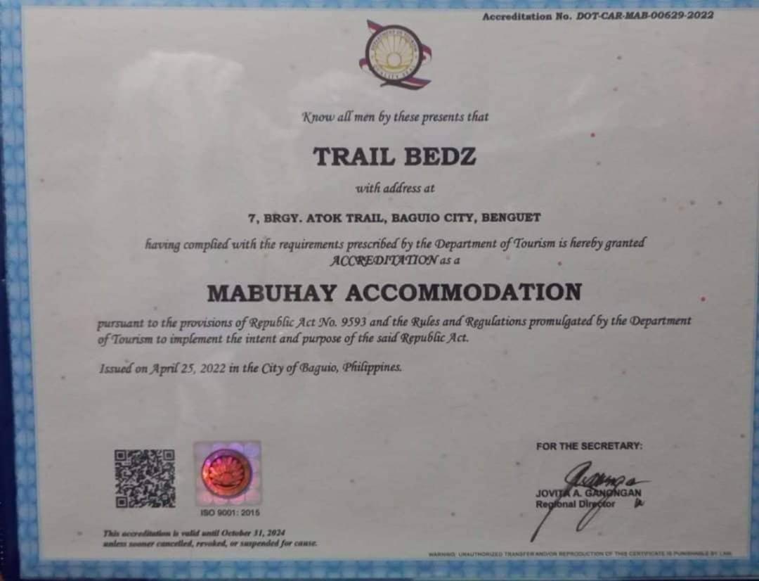 Apartament Trail Bedz Baguio City Zewnętrze zdjęcie